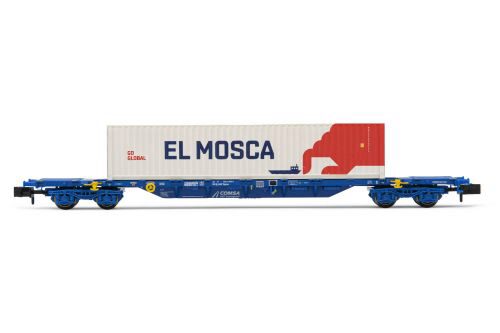 Arnold HN6594 Comsa  MMC Containerwagen mit 1x45 el Mosca, Ep VI
